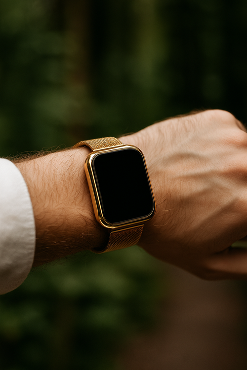Golden Touch LED Magnetic Watch