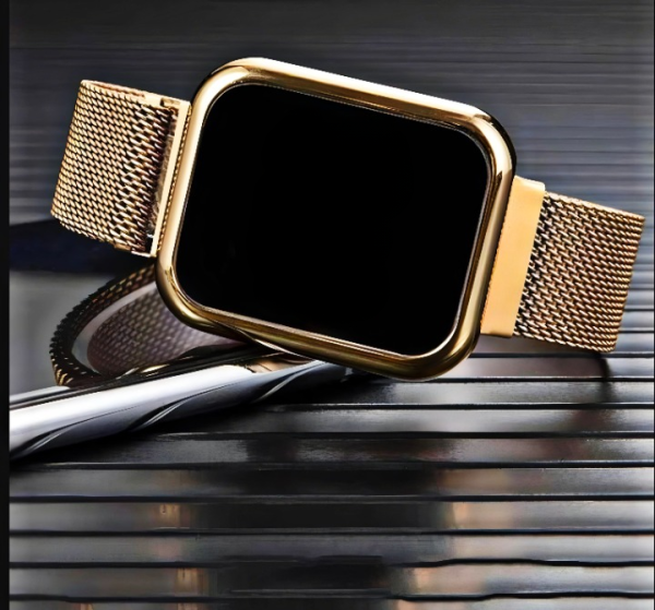 Golden Touch LED Magnetic Watch